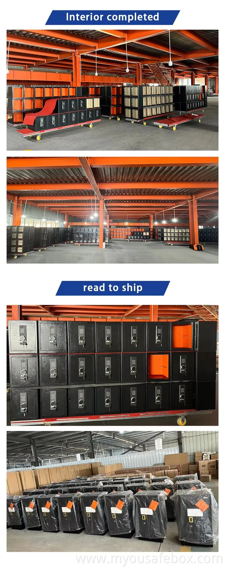 Hot Sale Elegant Steel Electronic Digital Lock Money Safe Box for Hotels and Offices Big Electronic Security Safe Box